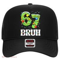 Bruh 67 Christmas Six Seven 6-7 Meme Funny Hat thumb 0