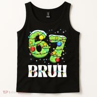 Bruh 67 Christmas Six Seven 6-7 Meme Funny Tank Top thumb 2