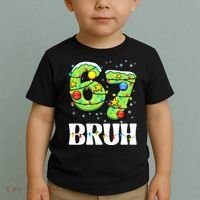 Bruh 67 Christmas Six Seven 6-7 Meme Funny Toddler T-Shirt thumb 2