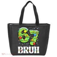 Bruh 67 Christmas Six Seven 6-7 Meme Funny Tote Bag thumb 0
