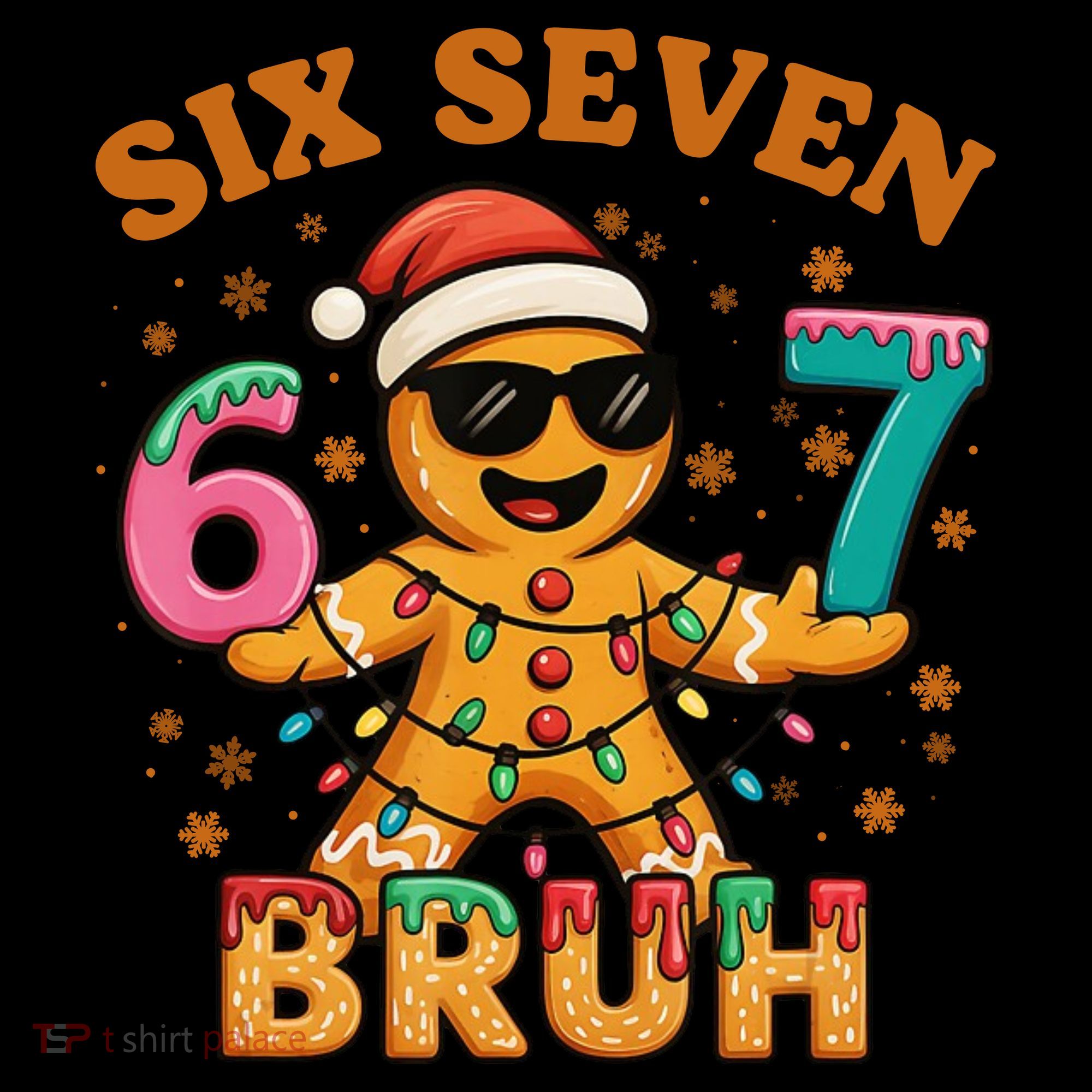 Bruh 67 Christmas Six Seven Gingerbread Coffee Mug