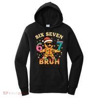 Bruh 67 Christmas Six Seven Gingerbread Women's Hoodie thumb 0