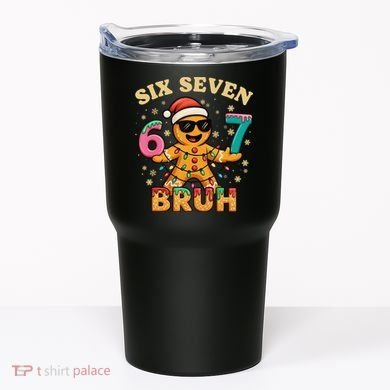 Bruh 67 Christmas Six Seven Gingerbread Tumbler