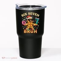 Bruh 67 Christmas Six Seven Gingerbread Tumbler thumb 0