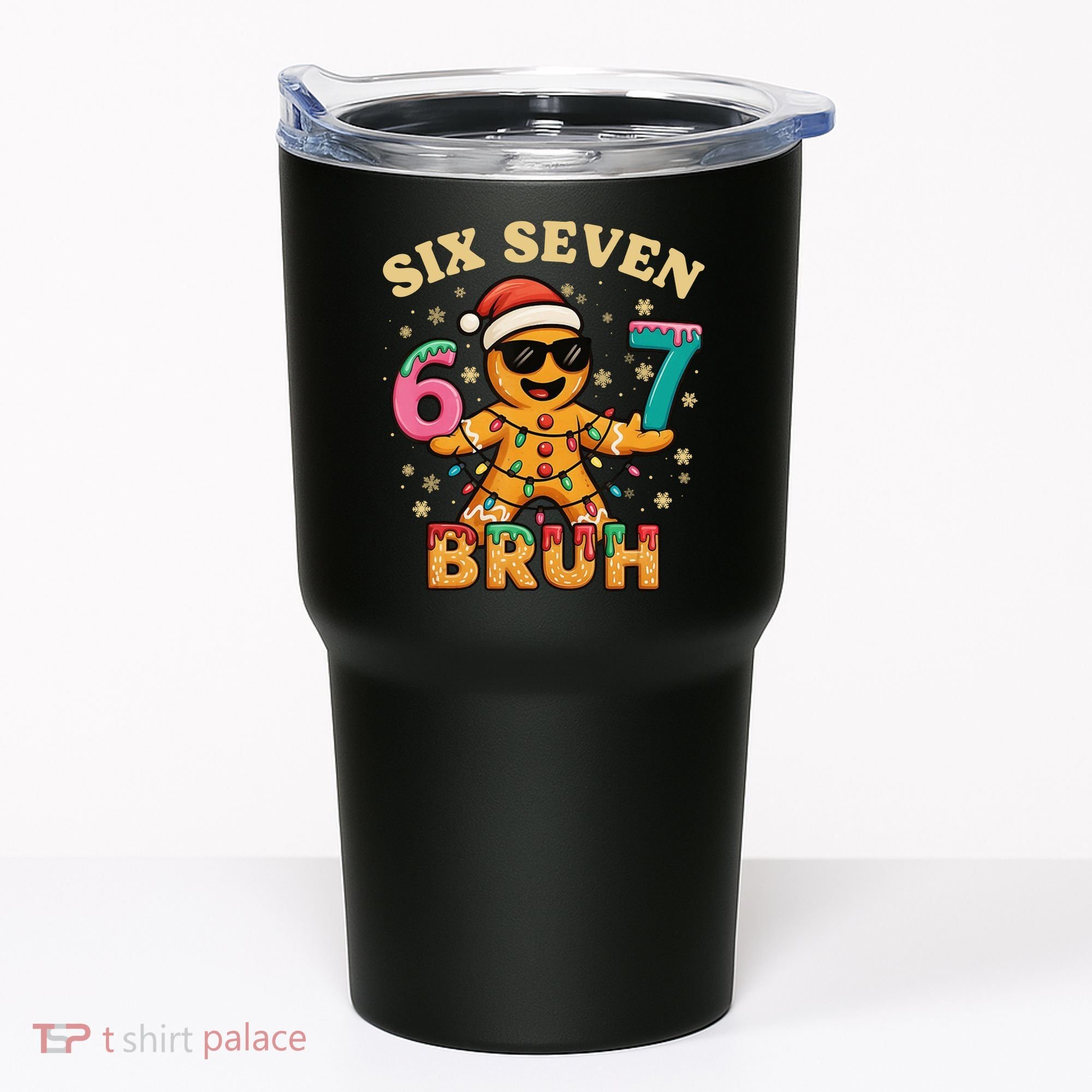 Bruh 67 Christmas Six Seven Gingerbread Tumbler