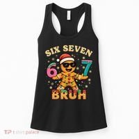 Bruh 67 Christmas Six Seven Gingerbread Women's Tank Top thumb 0