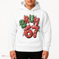 BRUH 67 Christmas Trendy X-Mas Meme Hoodie thumb 2