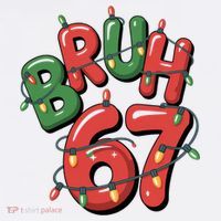 BRUH 67 Christmas Trendy X-Mas Meme Beanie thumb 2