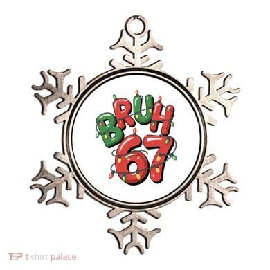 BRUH 67 Christmas Trendy X-Mas Meme Ornament