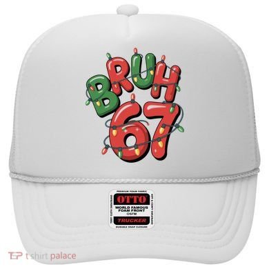 BRUH 67 Christmas Trendy X-Mas Meme Hat