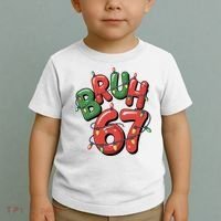 BRUH 67 Christmas Trendy X-Mas Meme Toddler T-Shirt thumb 2