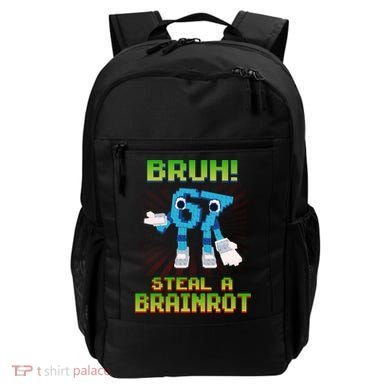 Bruh 67 Six Seven 6-7 Funny Brainrot Meme Backpack