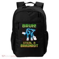 Bruh 67 Six Seven 6-7 Funny Brainrot Meme Backpack thumb 0