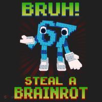 Bruh 67 Six Seven 6-7 Funny Brainrot Meme Tumbler thumb 3