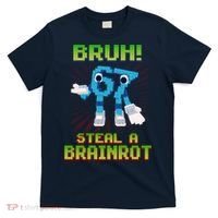 Bruh 67 Six Seven 6-7 Funny Brainrot Meme T-Shirt thumb 0