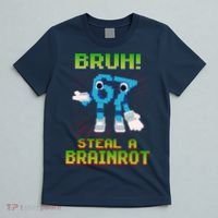 Bruh 67 Six Seven 6-7 Funny Brainrot Meme T-Shirt thumb 5
