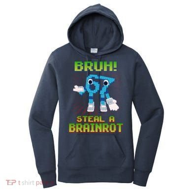 Bruh 67 Six Seven 6-7 Funny Brainrot Meme Women's Hoodie