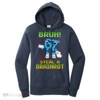 Bruh 67 Six Seven 6-7 Funny Brainrot Meme Women's Hoodie thumb 0