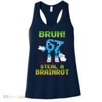 Bruh 67 Six Seven 6-7 Funny Brainrot Meme Women's Tank Top thumb 0