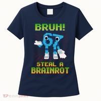 Bruh 67 Six Seven 6-7 Funny Brainrot Meme Women's T-Shirt thumb 0