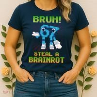 Bruh 67 Six Seven 6-7 Funny Brainrot Meme Women's T-Shirt thumb 2
