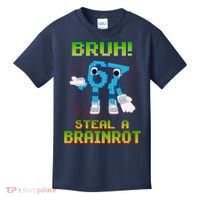 Bruh 67 Six Seven 6-7 Funny Brainrot Meme Kids T-Shirt thumb 0