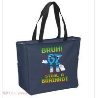 Bruh 67 Six Seven 6-7 Funny Brainrot Meme Tote Bag thumb 2