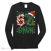 Bruh 67 Six Seven 6-7 Meme Christmas Funny Long Sleeve Shirt thumb 0