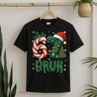 Bruh 67 Six Seven 6-7 Meme Christmas Funny T-Shirt thumb 2
