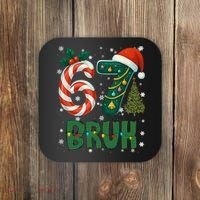 Bruh 67 Six Seven 6-7 Meme Christmas Funny Coaster thumb 0
