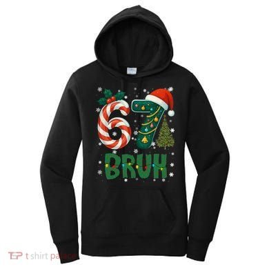 Bruh 67 Six Seven 6-7 Meme Christmas Funny Women's Hoodie