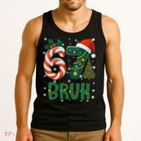 Bruh 67 Six Seven 6-7 Meme Christmas Funny Tank Top thumb 3