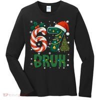 Bruh 67 Six Seven 6-7 Meme Christmas Funny Women's Long Sleeve Shirt thumb 0