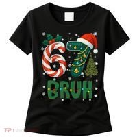 Bruh 67 Six Seven 6-7 Meme Christmas Funny Women's T-Shirt thumb 0