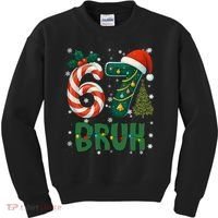Bruh 67 Six Seven 6-7 Meme Christmas Funny Kids Sweatshirt thumb 0