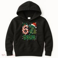 Bruh 67 Six Seven 6-7 Meme Christmas Funny Kids Hoodie thumb 0