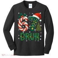Bruh 67 Six Seven 6-7 Meme Christmas Funny Kids Long Sleeve Shirt thumb 0