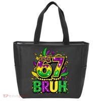 Bruh 67 Six Seven 6-7 Meme Mardi Gras Funny Tote Bag thumb 0