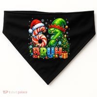 Bruh 67 Six Seven 6-7 Meme Christmas USA-Made Doggie Bandana thumb 0