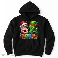 Bruh 67 Six Seven 6-7 Meme Christmas Hoodie thumb 0