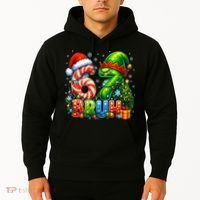 Bruh 67 Six Seven 6-7 Meme Christmas Hoodie thumb 2