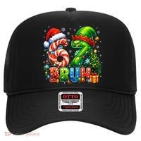 Bruh 67 Six Seven 6-7 Meme Christmas Hat thumb 0