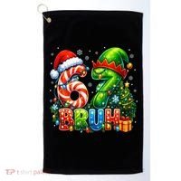 Bruh 67 Six Seven 6-7 Meme Christmas Golf Towel thumb 0
