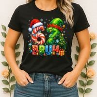 Bruh 67 Six Seven 6-7 Meme Christmas Women's T-Shirt thumb 2
