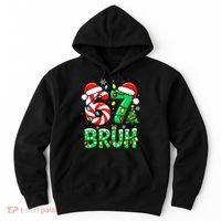 Bruh 67 Six Seven 6 7 Meme Christmas Hoodie thumb 0