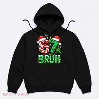 Bruh 67 Six Seven 6 7 Meme Christmas Hoodie thumb 0