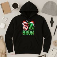 Bruh 67 Six Seven 6 7 Meme Christmas Hoodie thumb 3