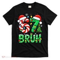 Bruh 67 Six Seven 6 7 Meme Christmas T-Shirt thumb 0