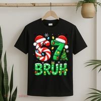 Bruh 67 Six Seven 6 7 Meme Christmas T-Shirt thumb 2