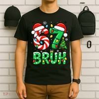 Bruh 67 Six Seven 6 7 Meme Christmas T-Shirt thumb 6